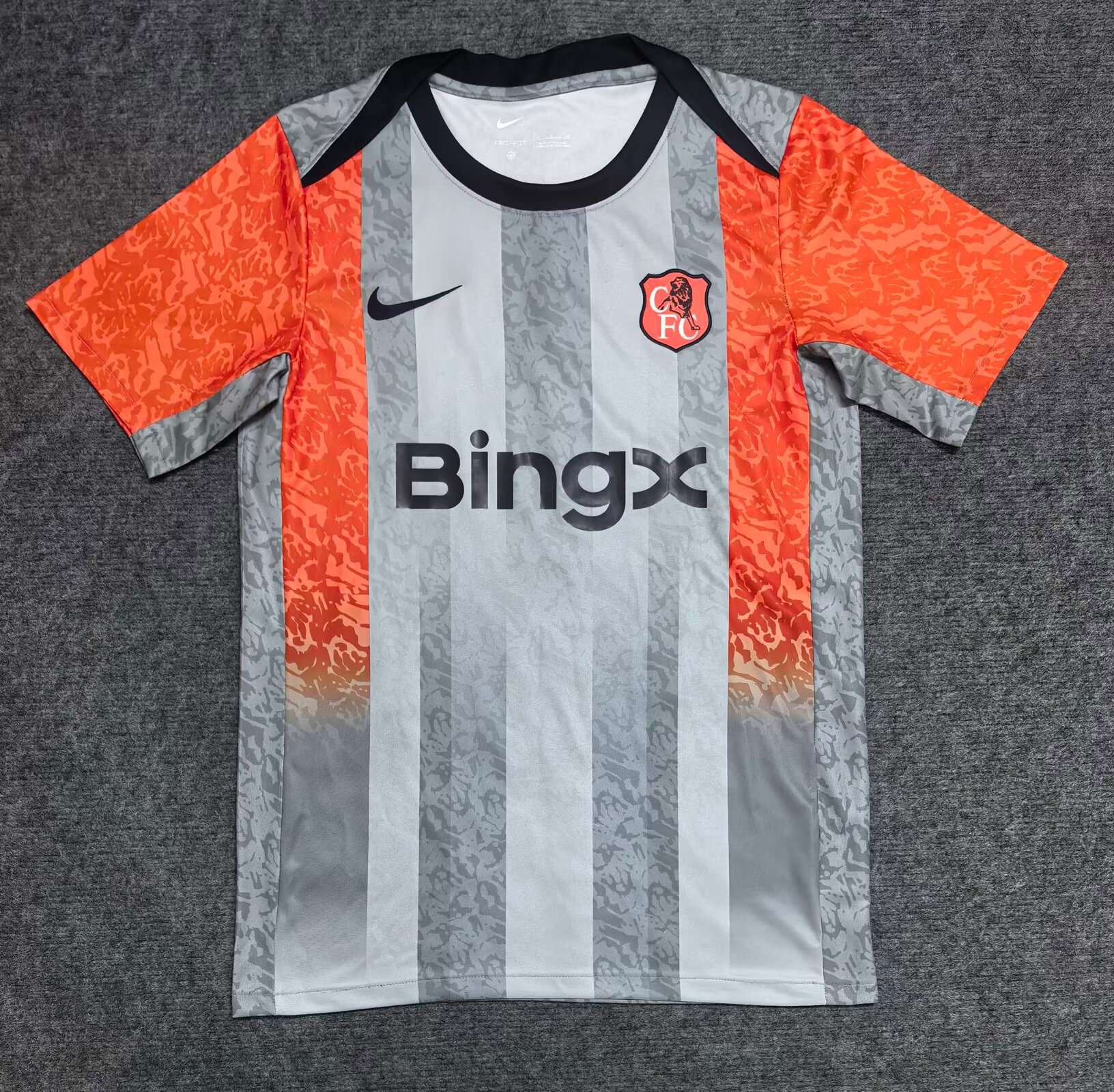 2026/2027 Chelsea Pre-Match Grayish Orange Football Jersey 1:1 Thai Quality