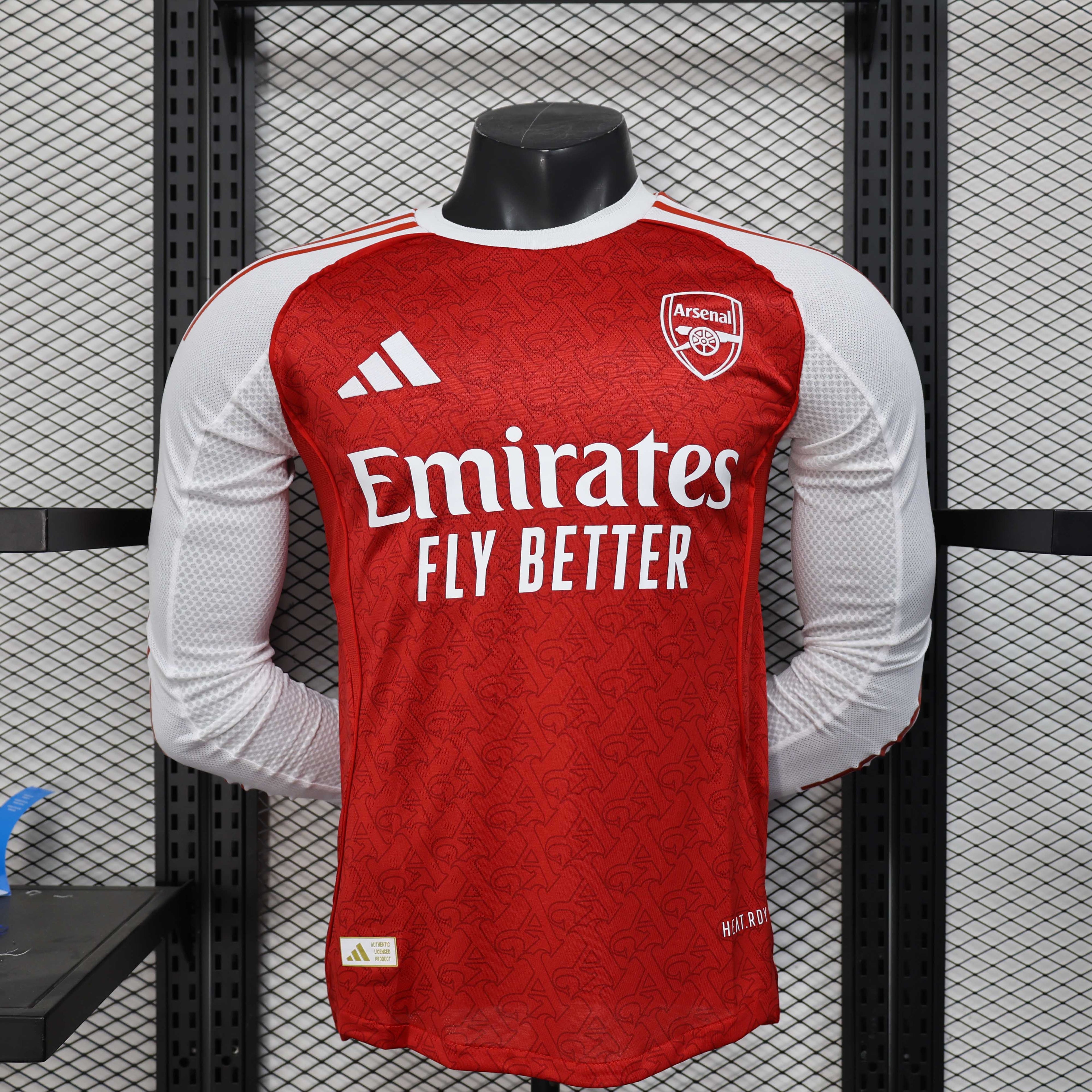 2025/2026 Long Sleeves Player Version Arsenal Home