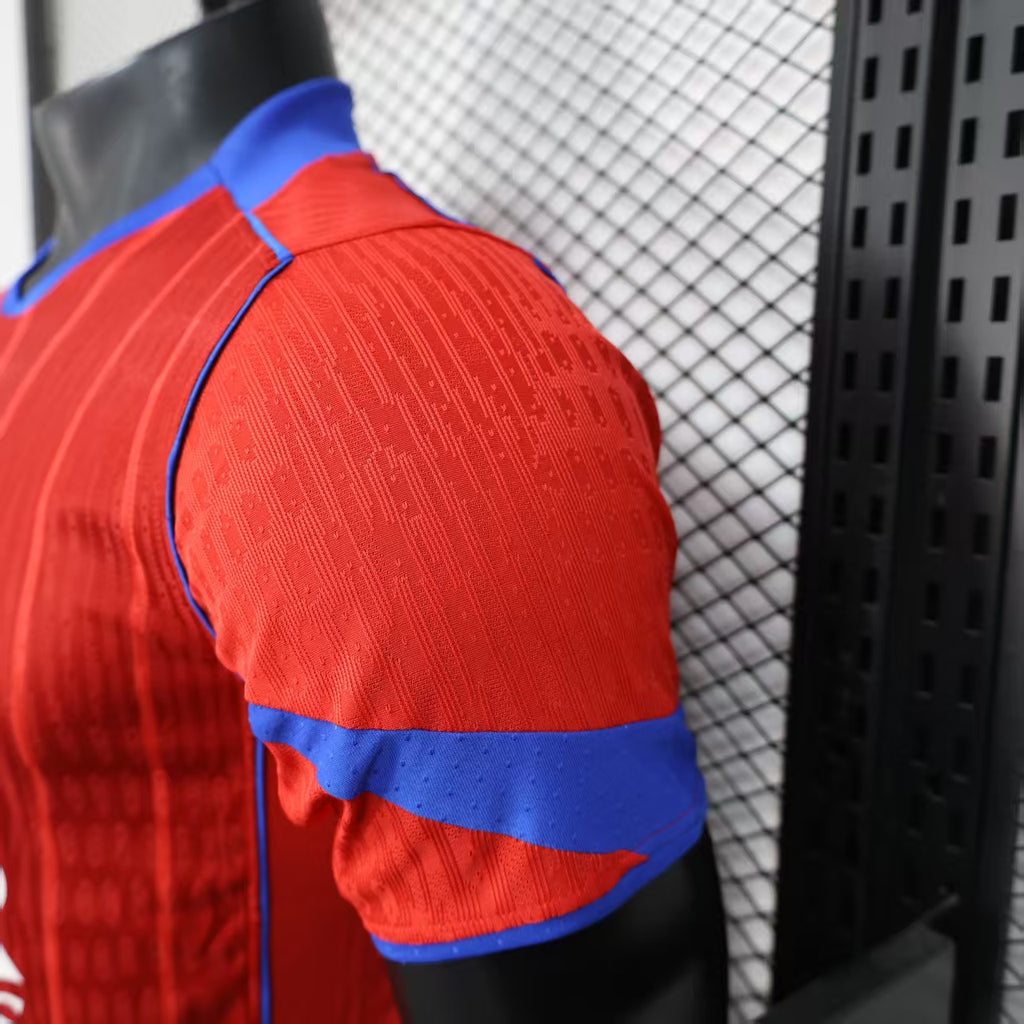 2025/2026 Player Version Paris Saint-Germain Third away Red