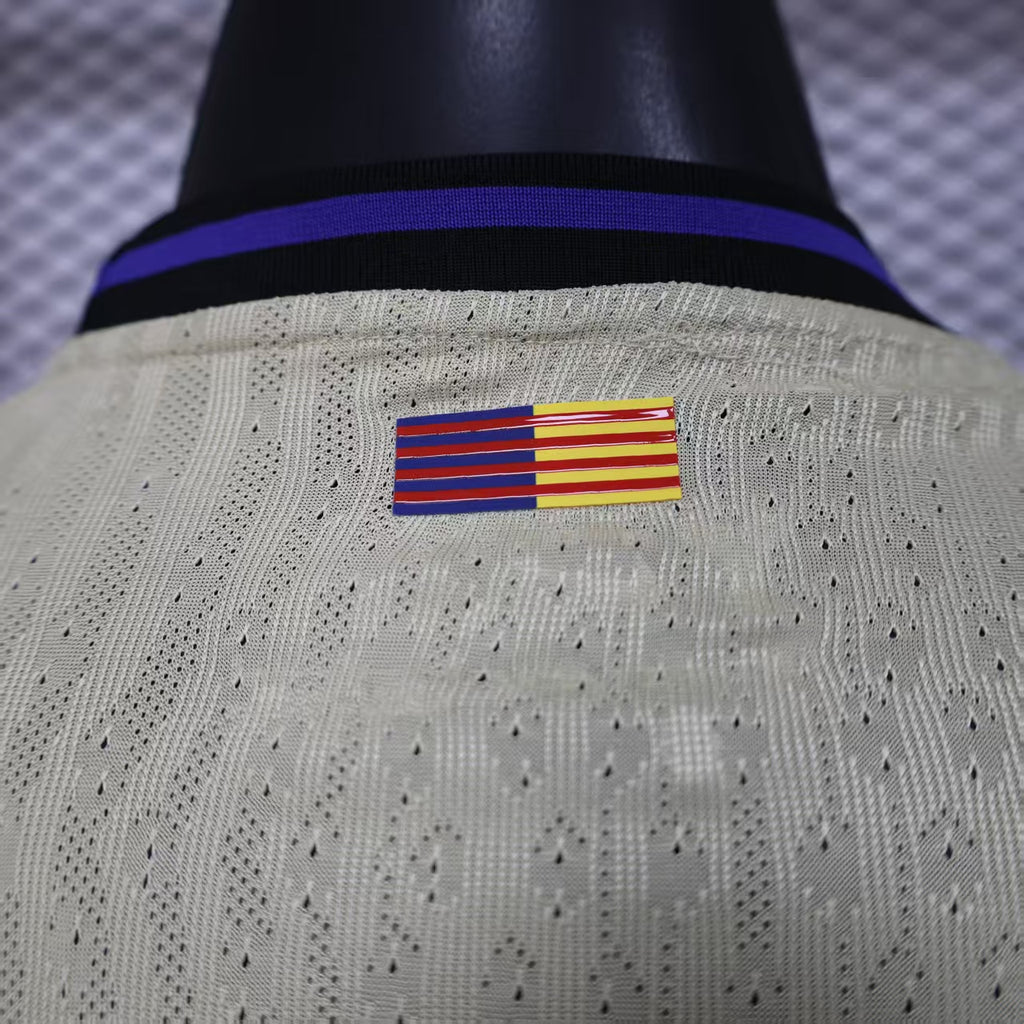 2025/2026 Long Sleeve Player Version Barcelona Away