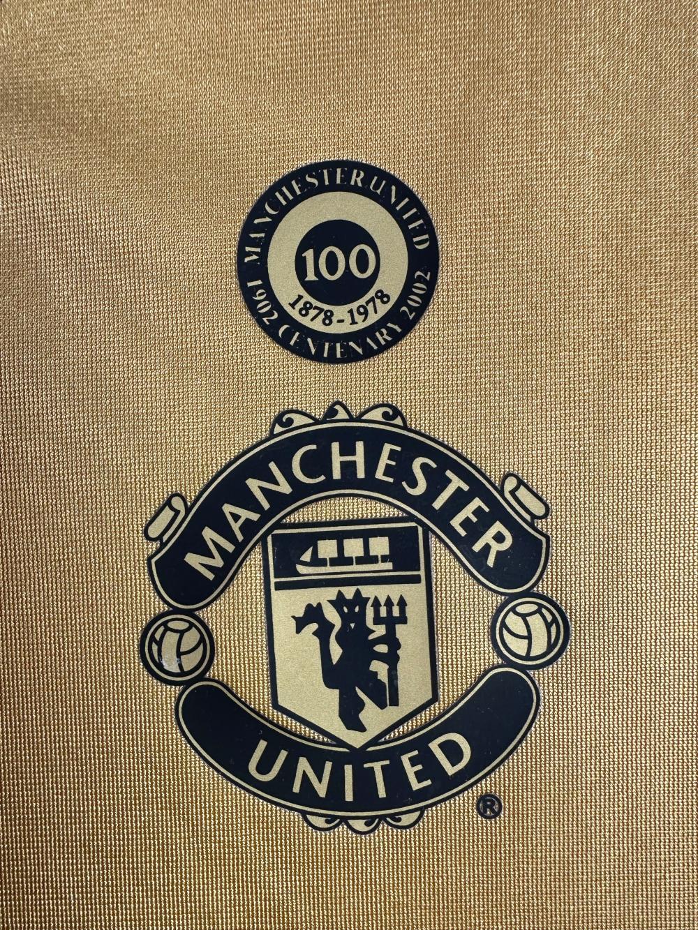 2001-2002 Retro Manchester United Double-sided Centennial Edition