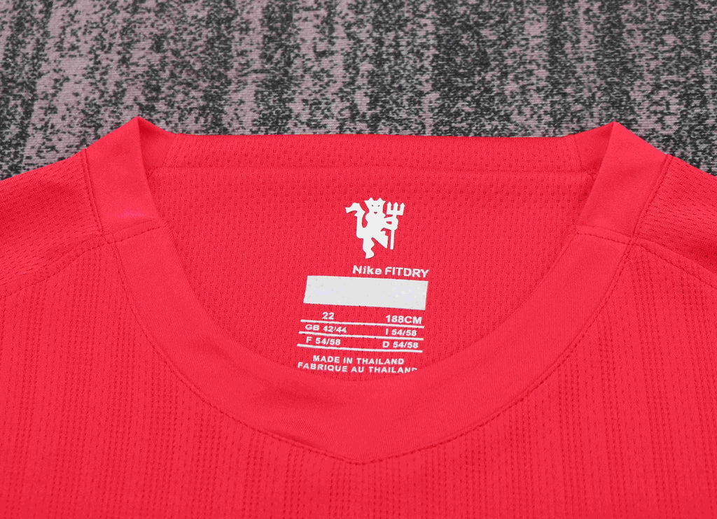 2007/2008 Retro Long Sleeve Manchester United Home Champions League Edition