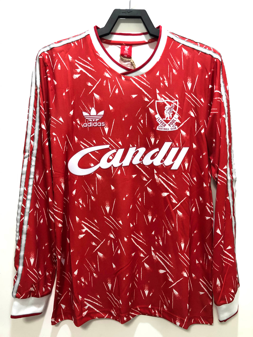 1989/1991 Retro Long Sleeve Liverpool Home