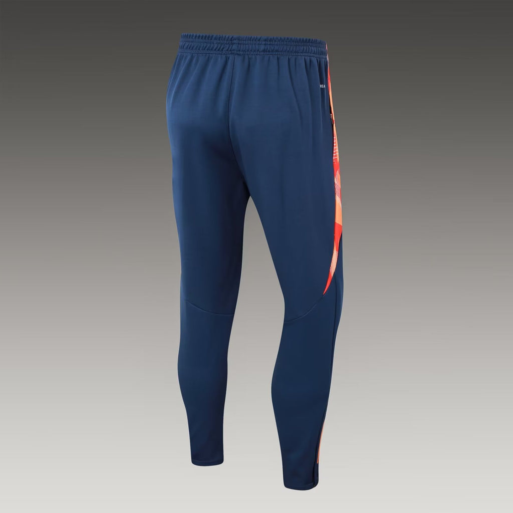2024/2025 Manchester United Half-Pull Training Suit Royal Blue