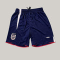 2006 Retro England Home Football Shorts