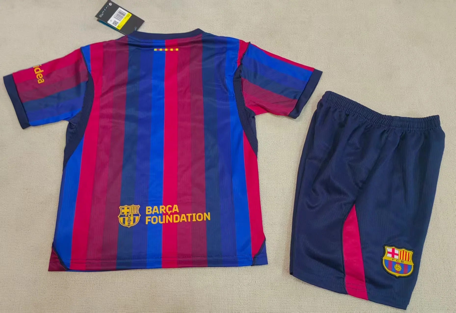 2026/2027 Kids Size Barcelona Home Football Shirt 1:1 Thai Quality
