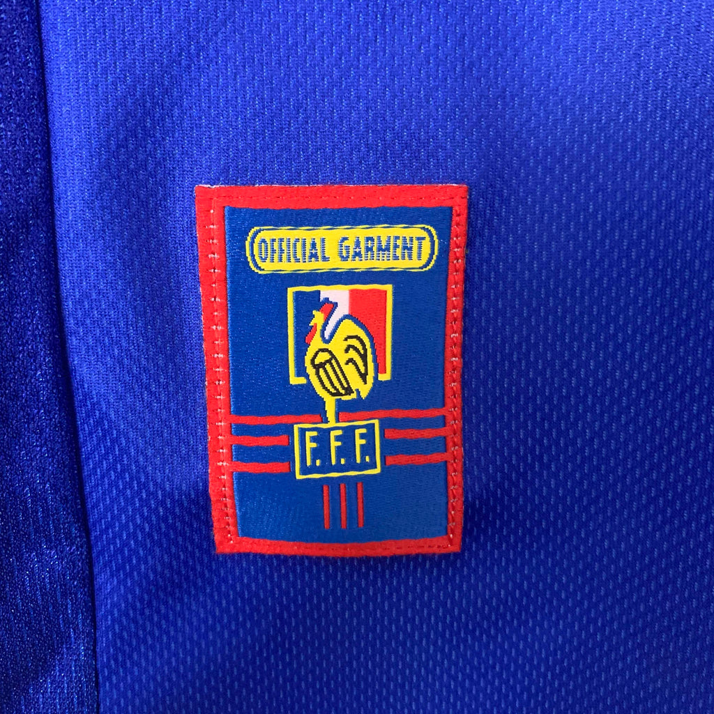 1998 Retro Long Sleeve France Home