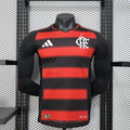 2025/2026 Long Sleeve Player Version Flamengo Home Jersey