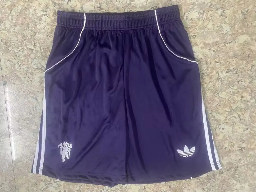 2025/2026 Manchester United Blue Purple Shorts