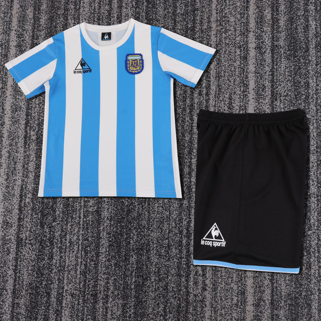1986 Retro Argentina National Team Home Jersey