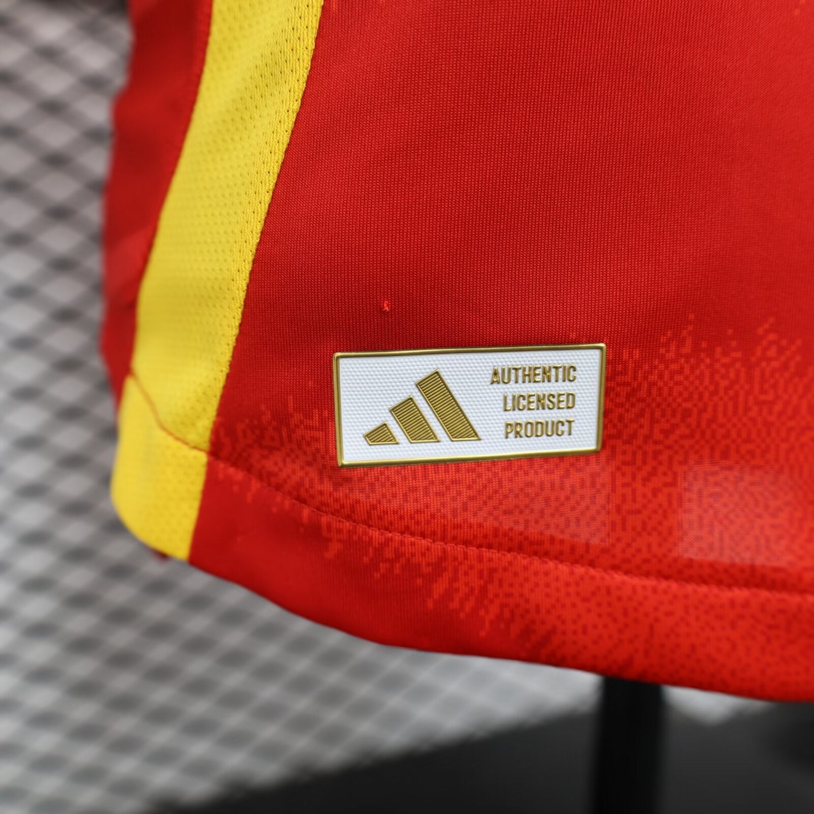 2024-2025 Player Version Spain Home Soccer Shirt