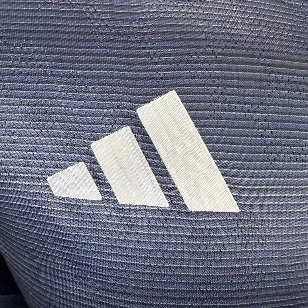 2025/2026 Player Version Real Madrid Away Long Sleeve Jersey