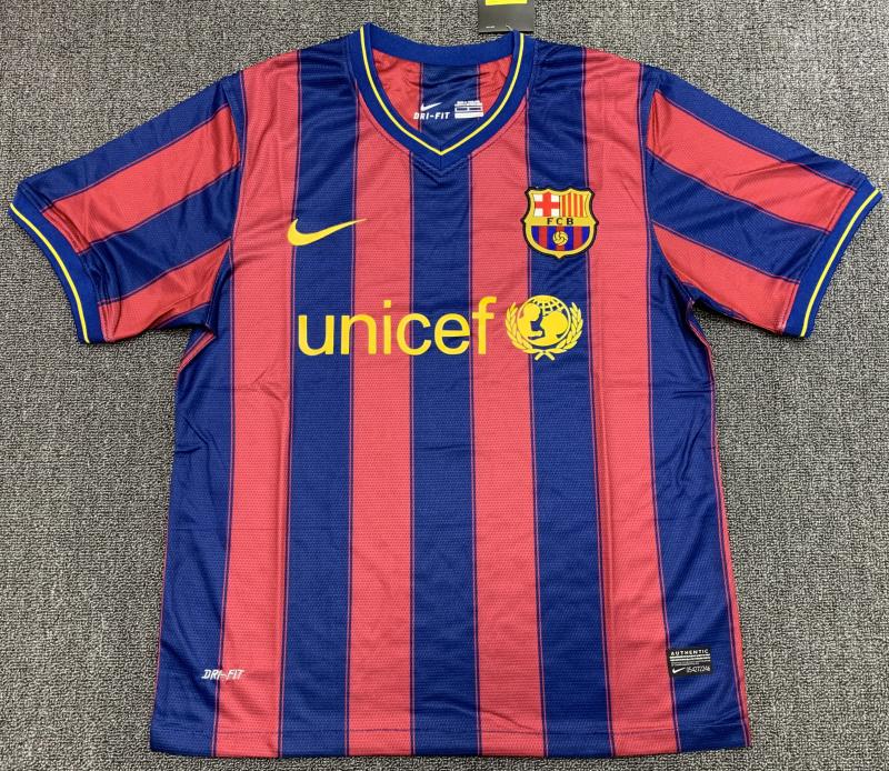 2009/2010 Retro Barcelona Home