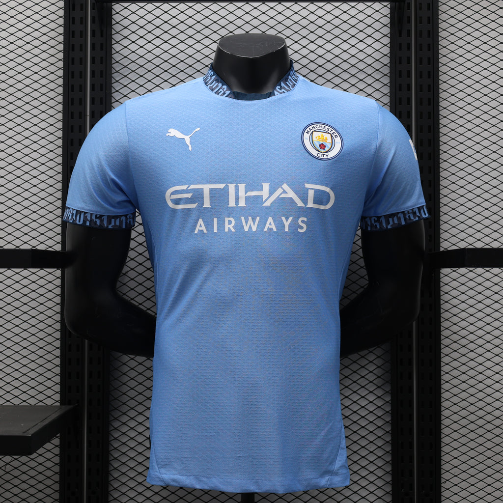 2024/2025 Player Version Manchester City Home