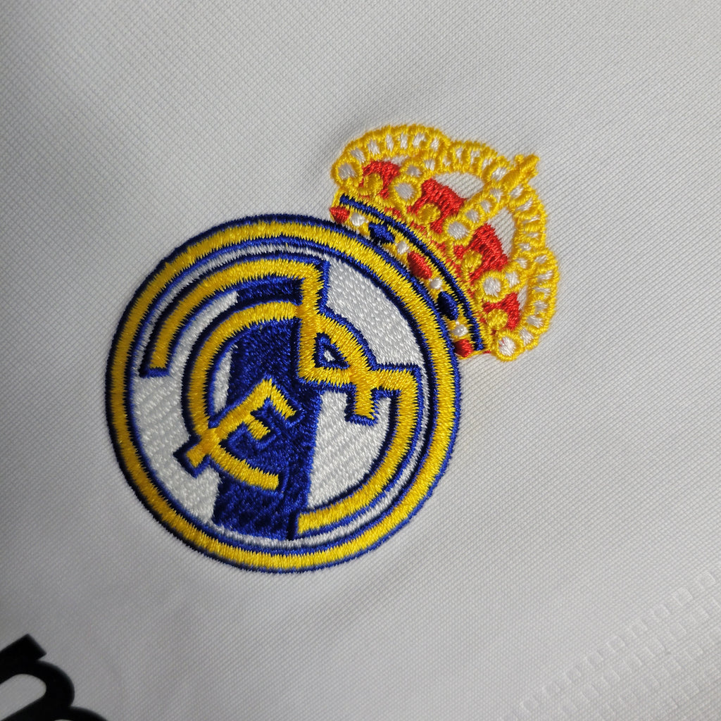 2009/2010 Retro Long Sleeve Real Madrid Home