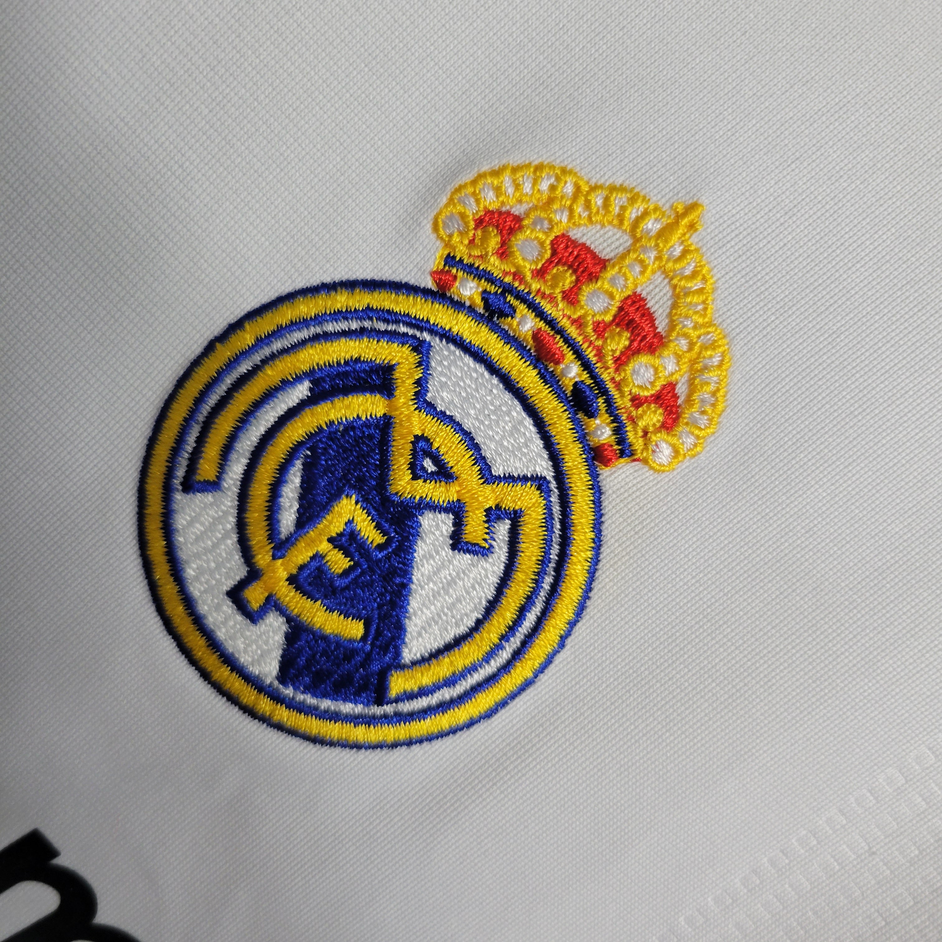 2009/2010 Retro Long Sleeve Real Madrid Home