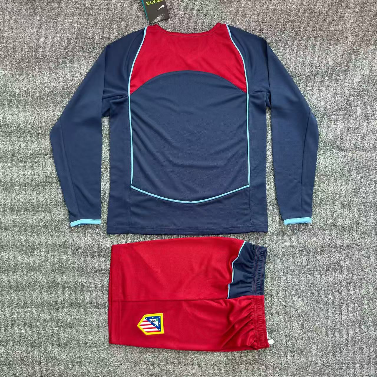 2004-2005 Retro Long Sleeve Atletico Madrid Away
