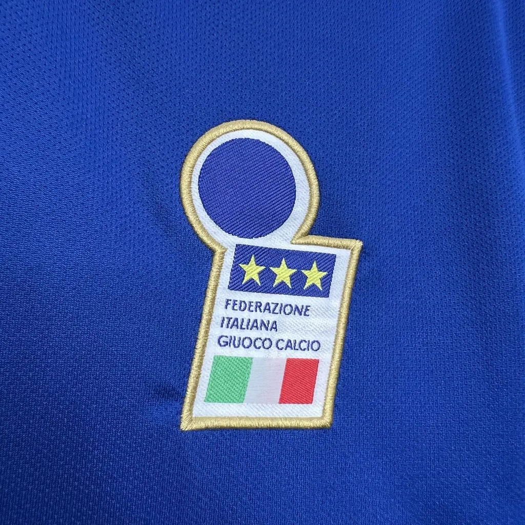 1996 Retro Italy Home Soccer Shirt