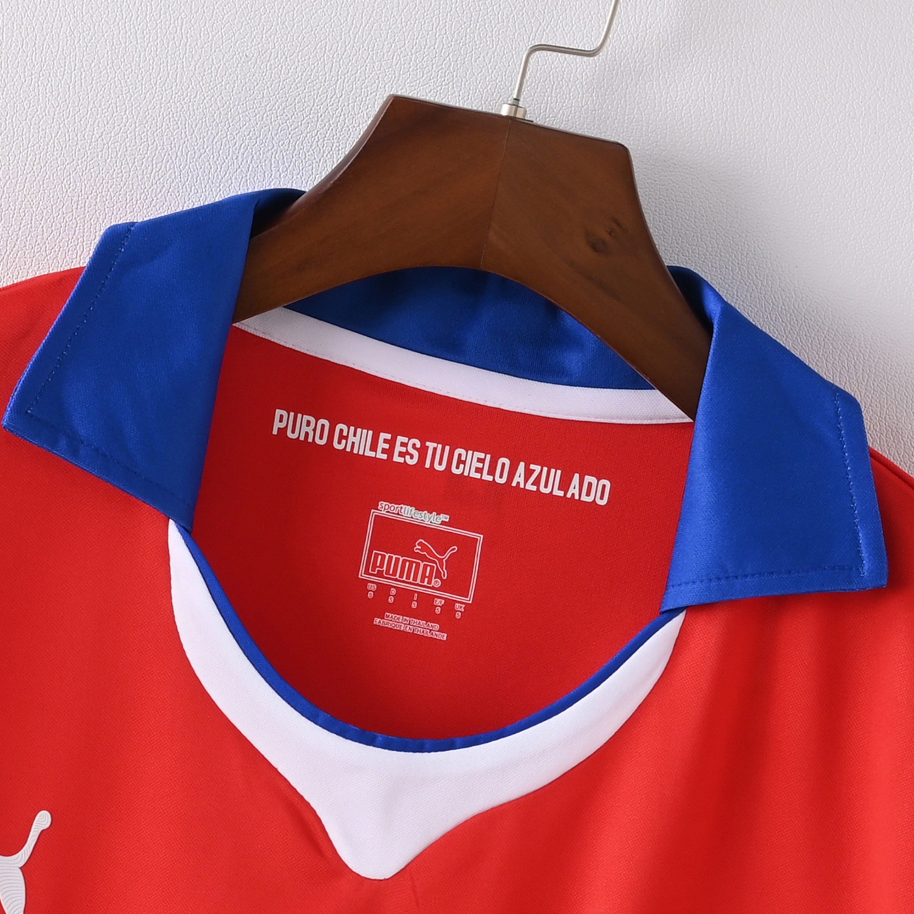 2014 Retro Chile National Team Home Jersey
