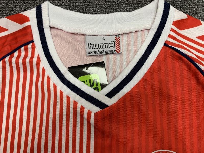1986 Retro Denmark National Team Home