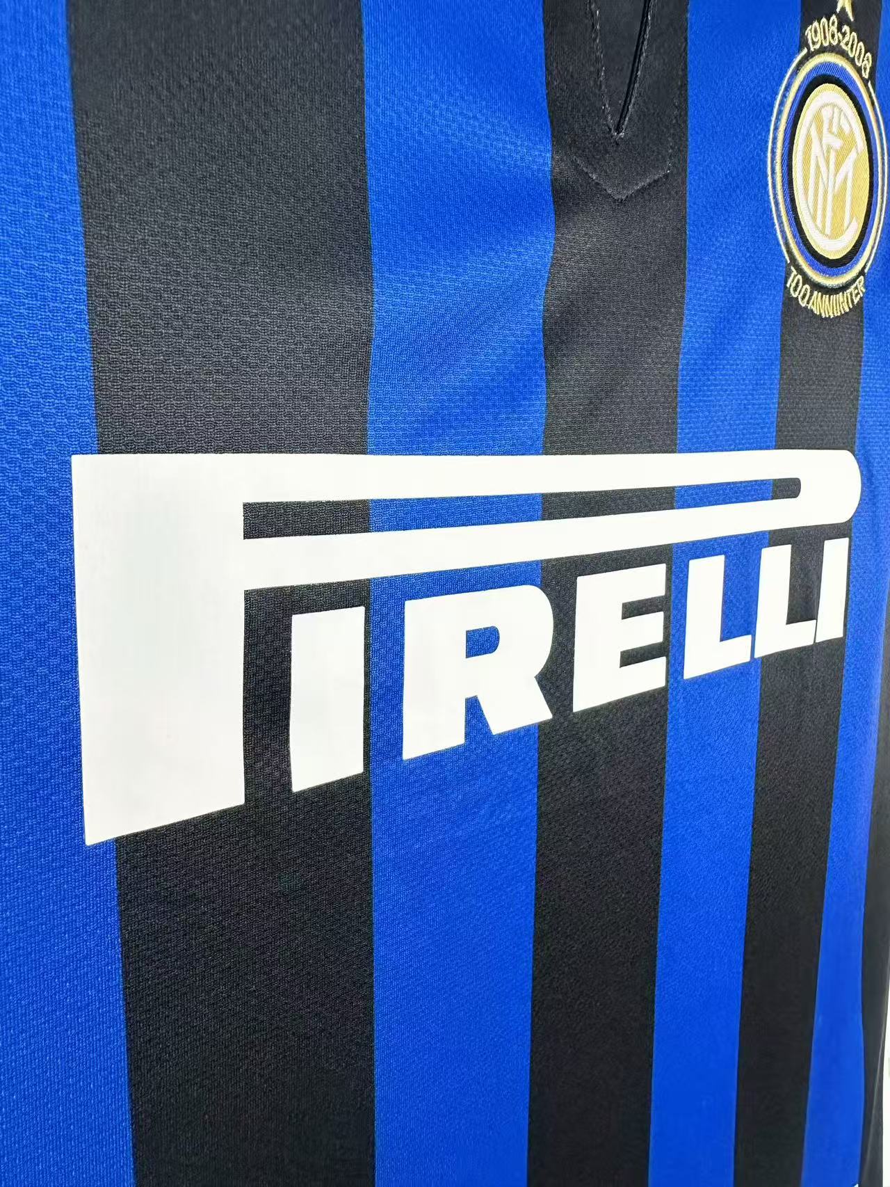 2007/2008 Retro Inter Milan Home Euro