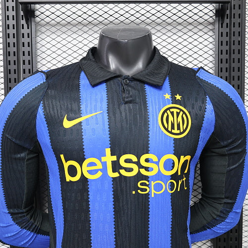 2026/2027 Long Sleeves Player Version Inter Milan Home Football Jersey1:1 Quality Thai topjersey