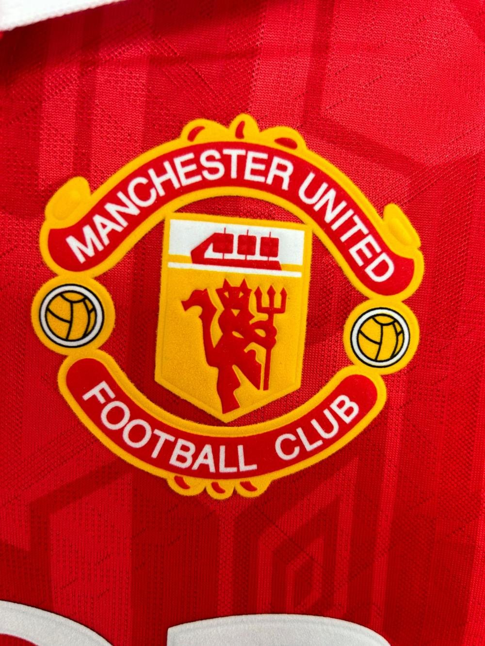 1992/1994 Retro Long Sleeve Manchester United Home
