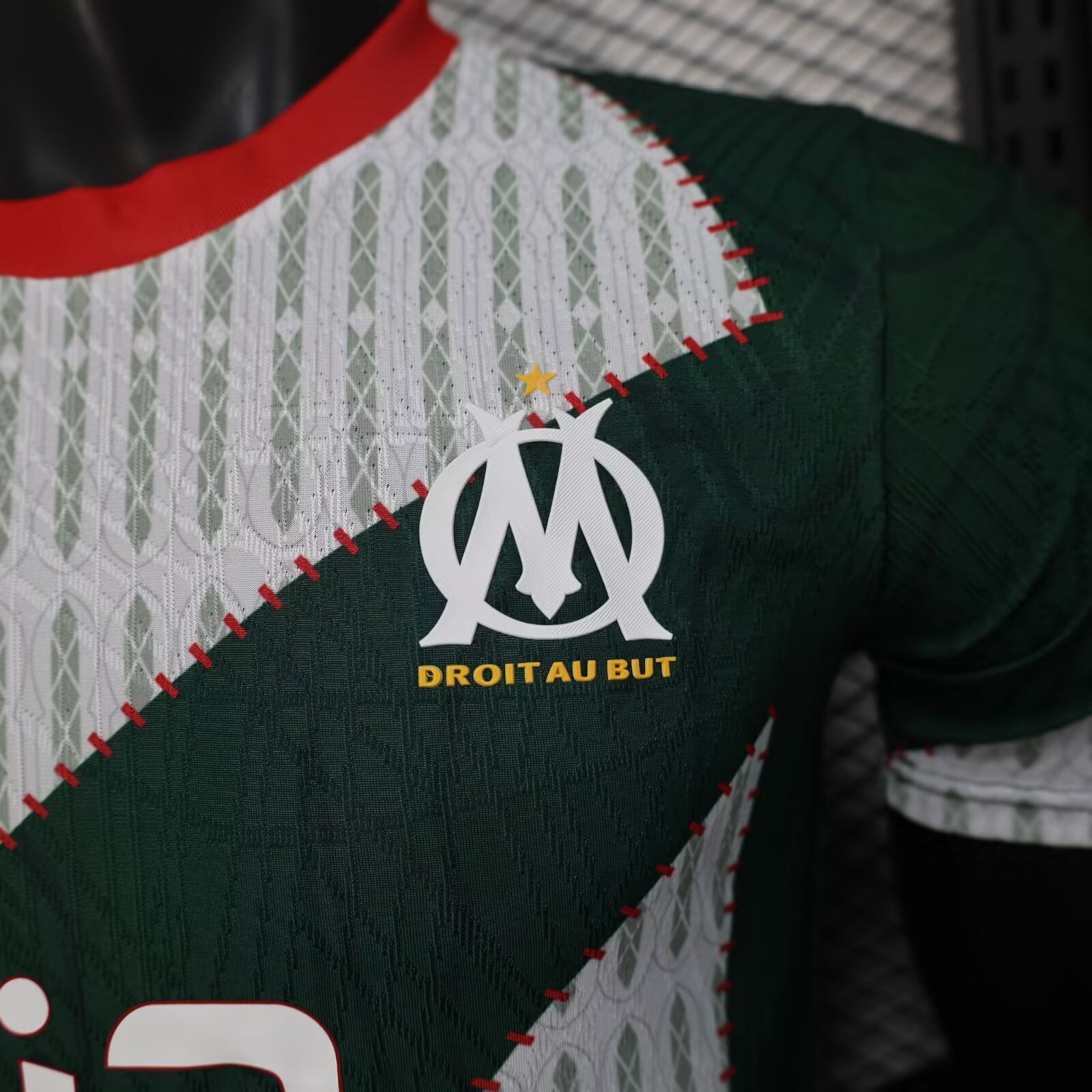 2026/2027 Player Version Marseille Special Edition White Green Football Jersey 1:1 Thai Quality