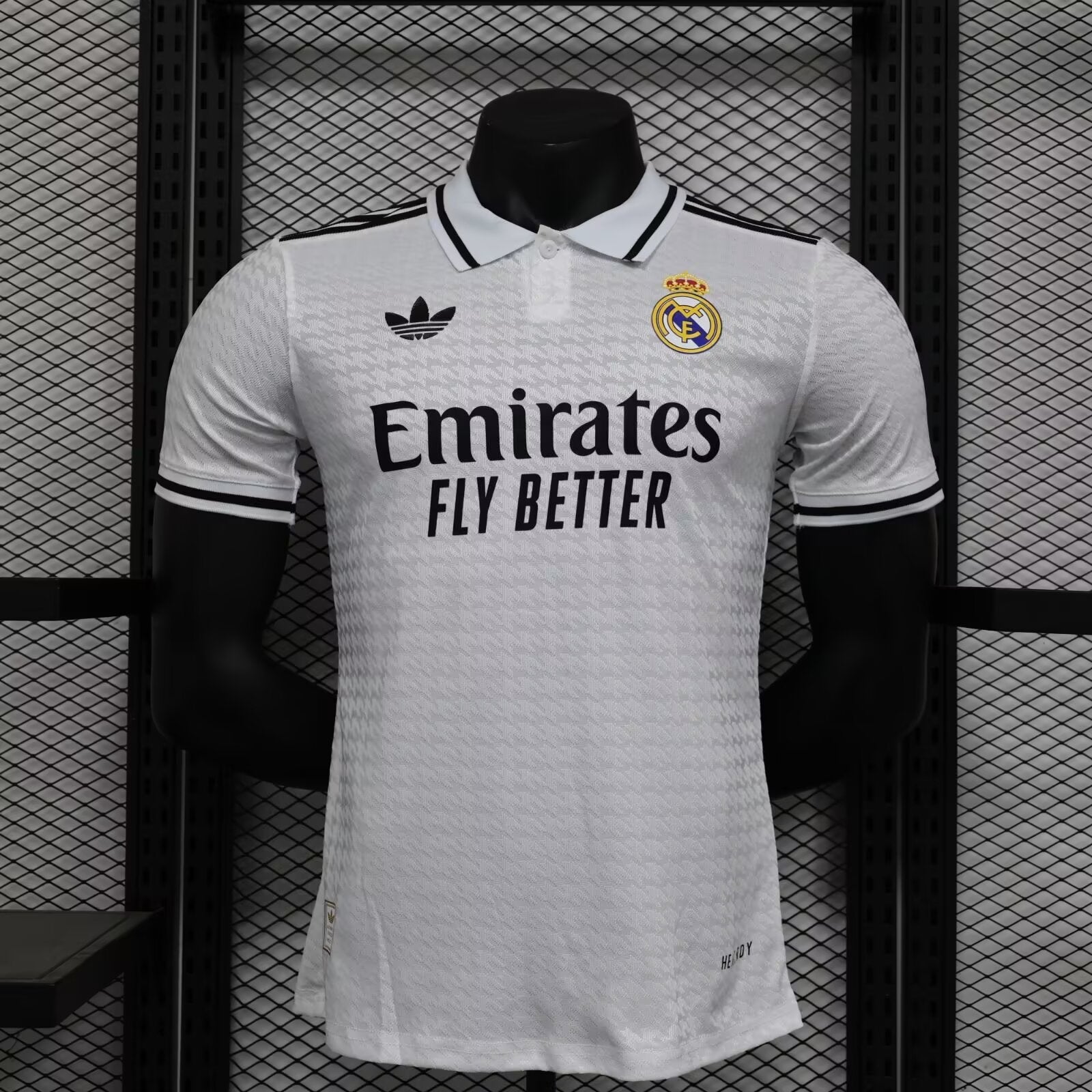2024/2025 Player Version Real Madrid White open tube