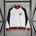 2025 Barcelona Windbreaker Black-White Jersey
