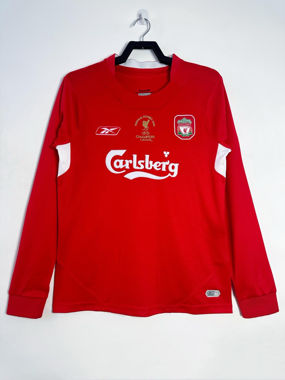 2004/2005 Retro Liverpool FC Home