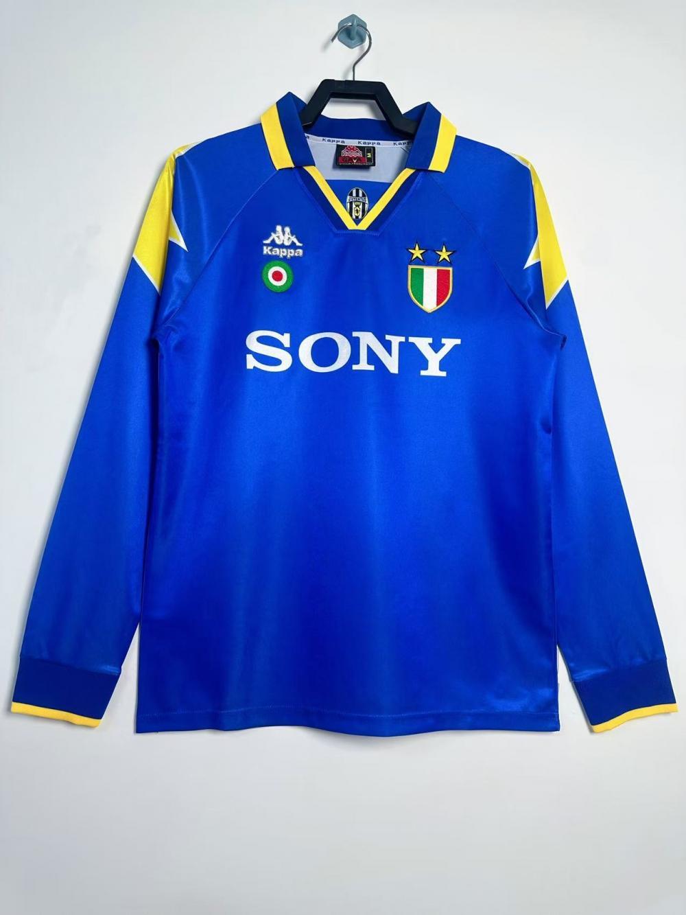 1995/1996 Retro Long Sleeve Juventus Away