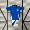 2024-2025 Italy Home Soccer Shirt Kids Size