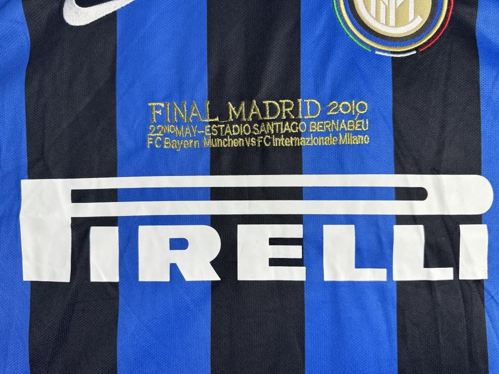 2009/2010 Retro Long Sleeve Inter Milan Home