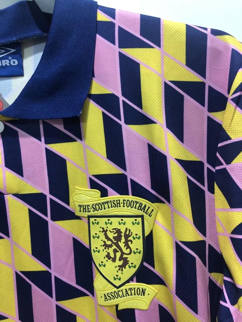 1988-1989 Retro Scotland National Team Third Away