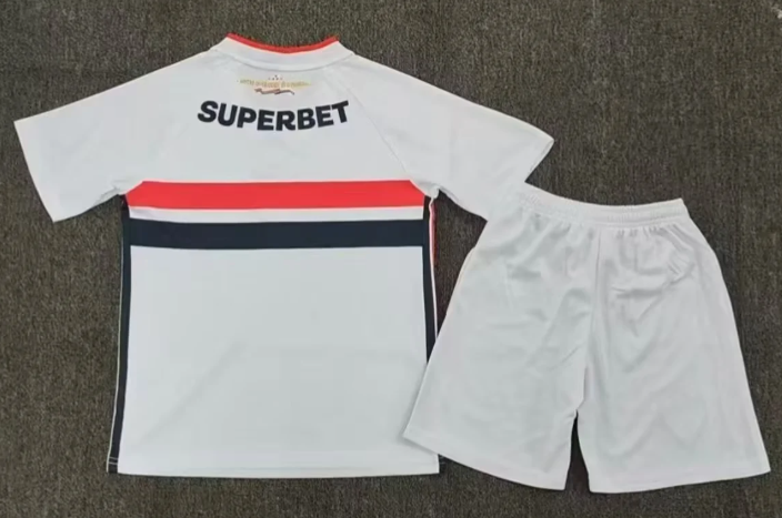 2026/2027 São Paulo Home Jersey 1:1 Thai Quality Kids Size topjersey