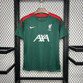 2024/2025 Liverpool Pre-match Training Dark Green Jersey1:1