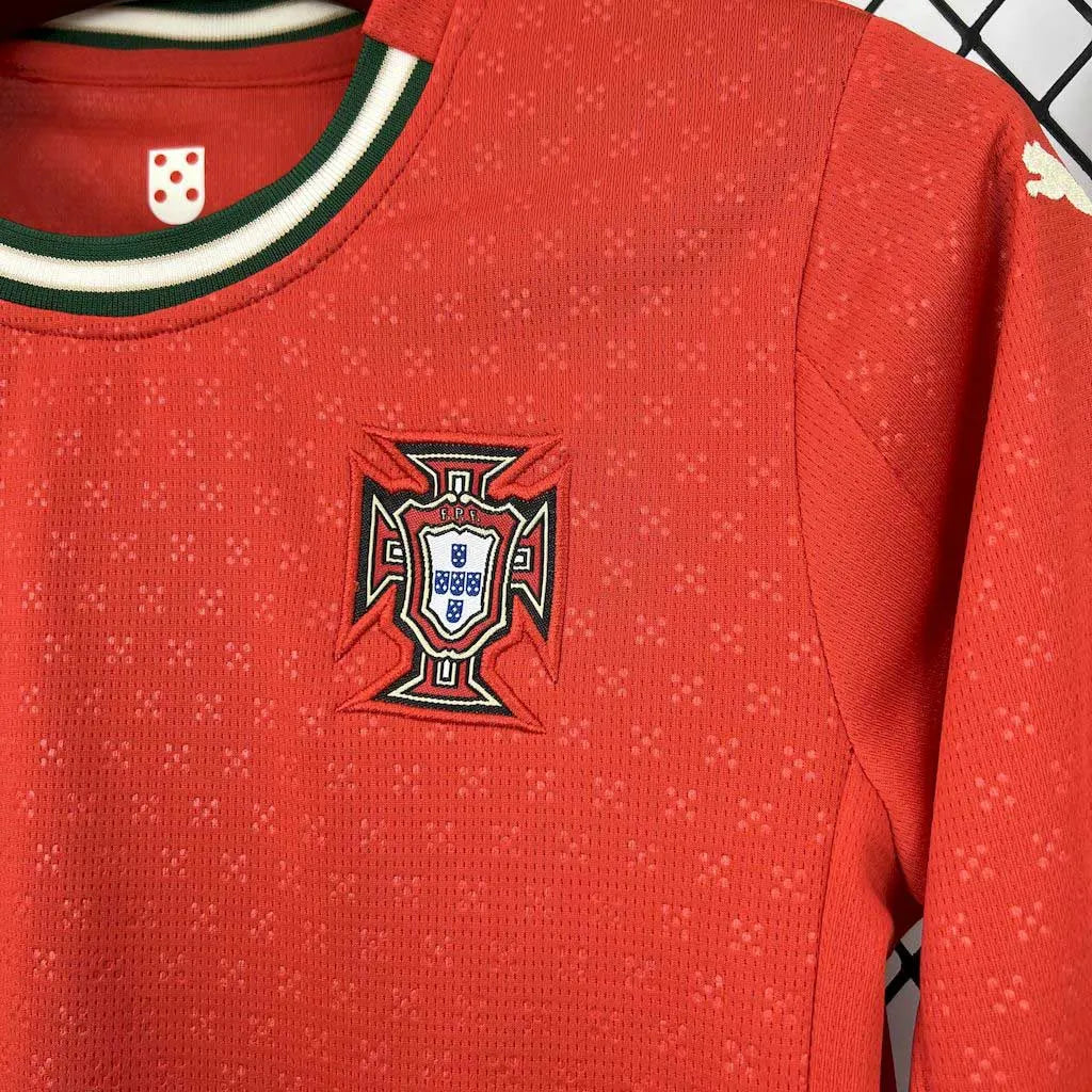 2025/2026 Long Sleeves Portugal Home