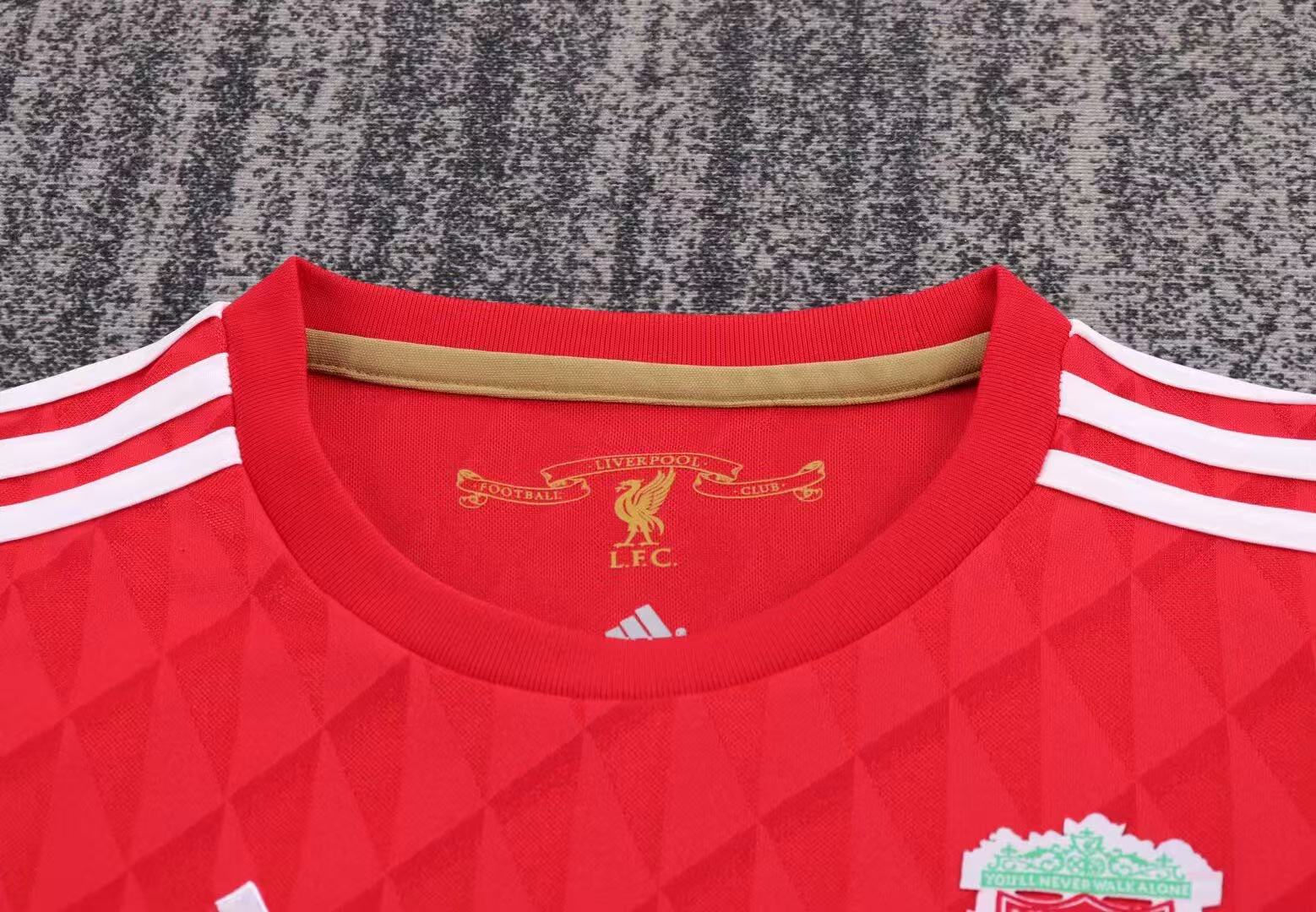2010-2012 Retro Liverpool Home
