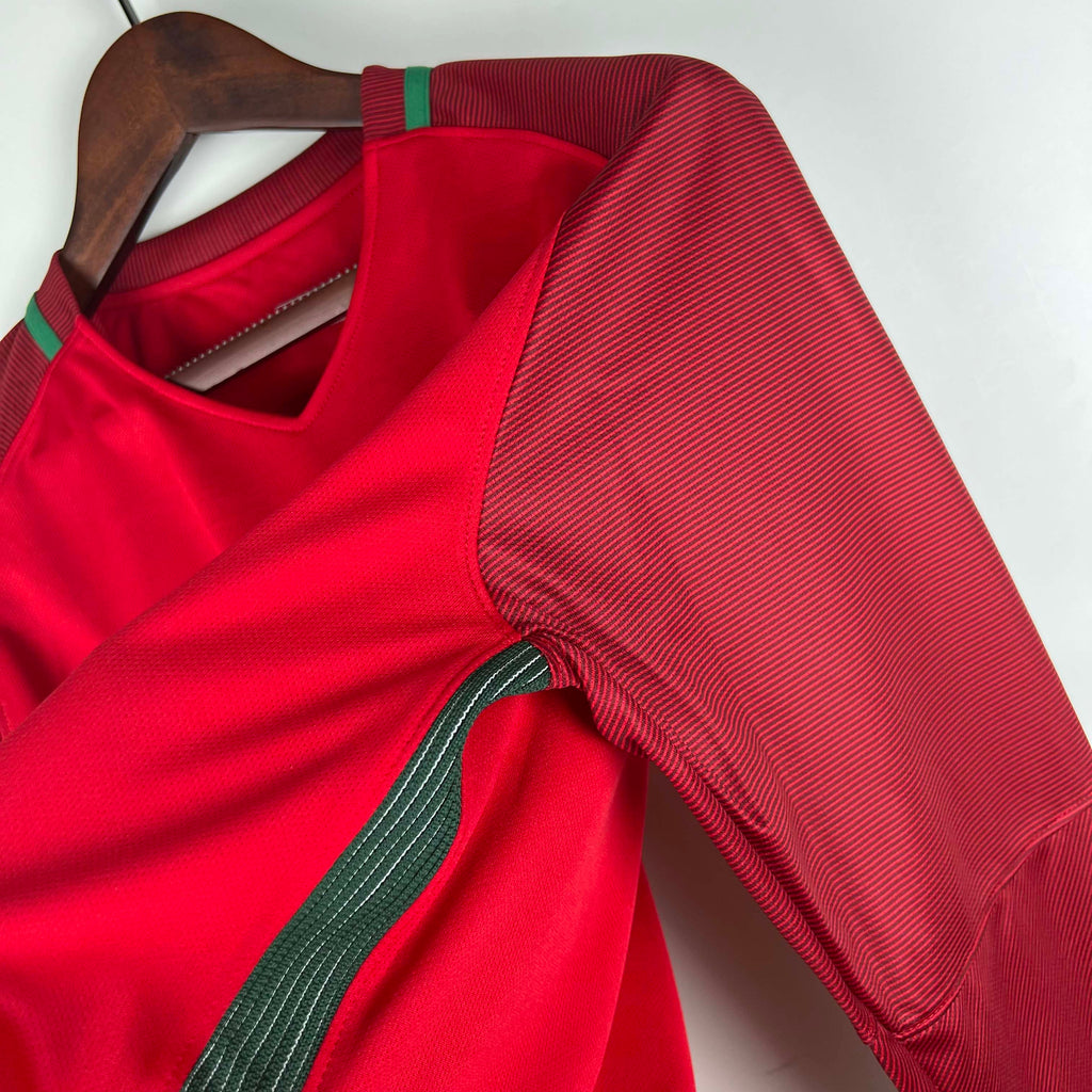 2016 Retro Long Sleeve Portugal Home