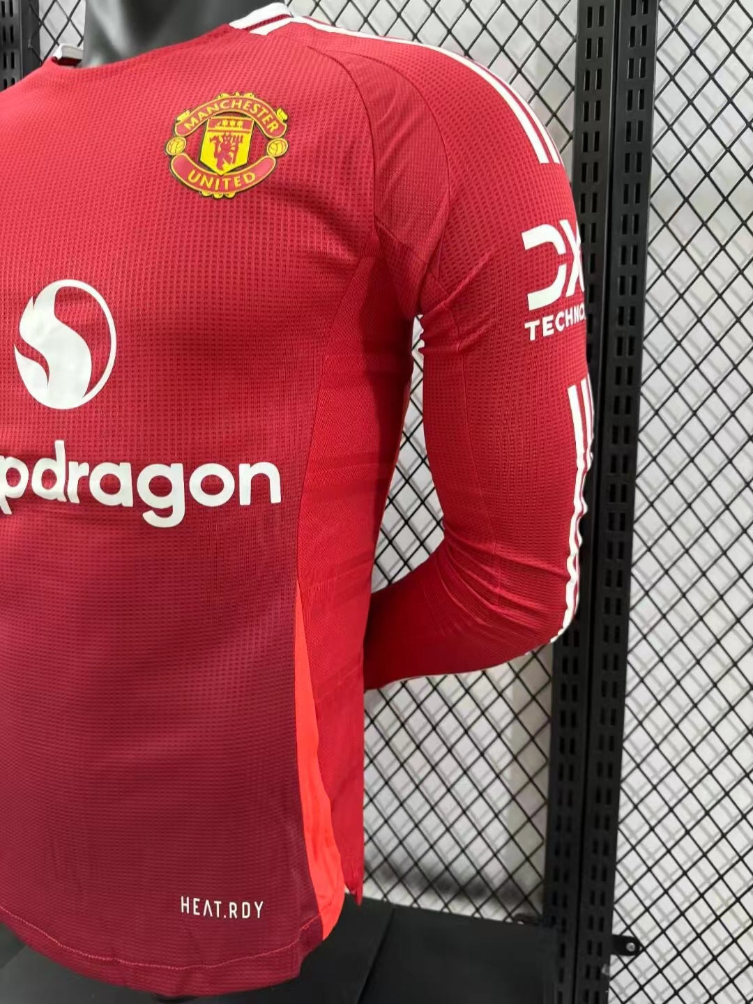 2024/2025 Player Version Manchester United Home Long Sleeve