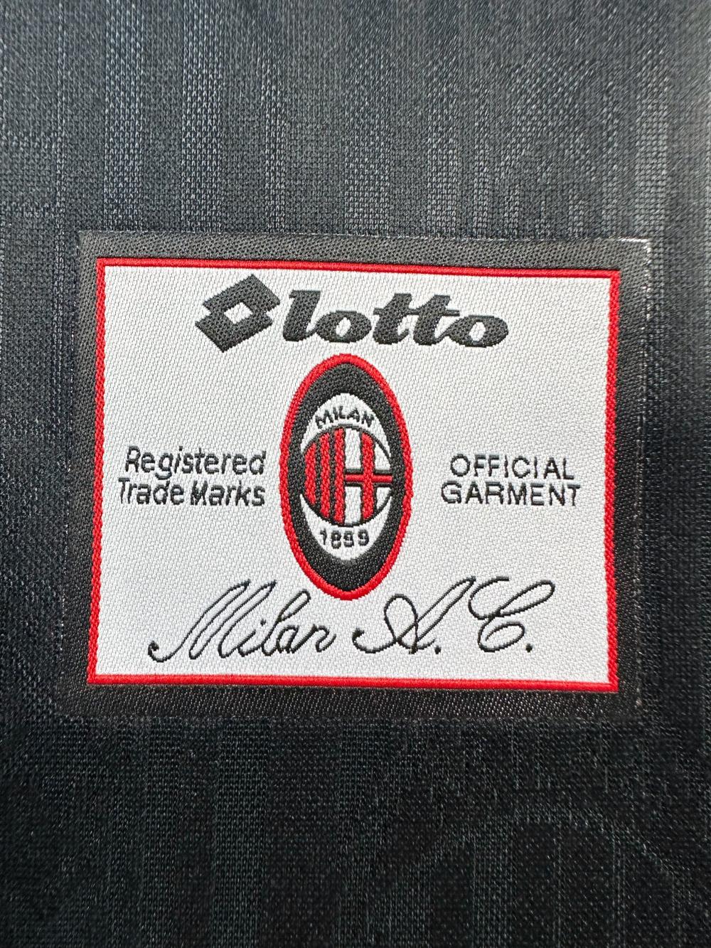 1997/1998 Retro AC Milan Special Edition Black