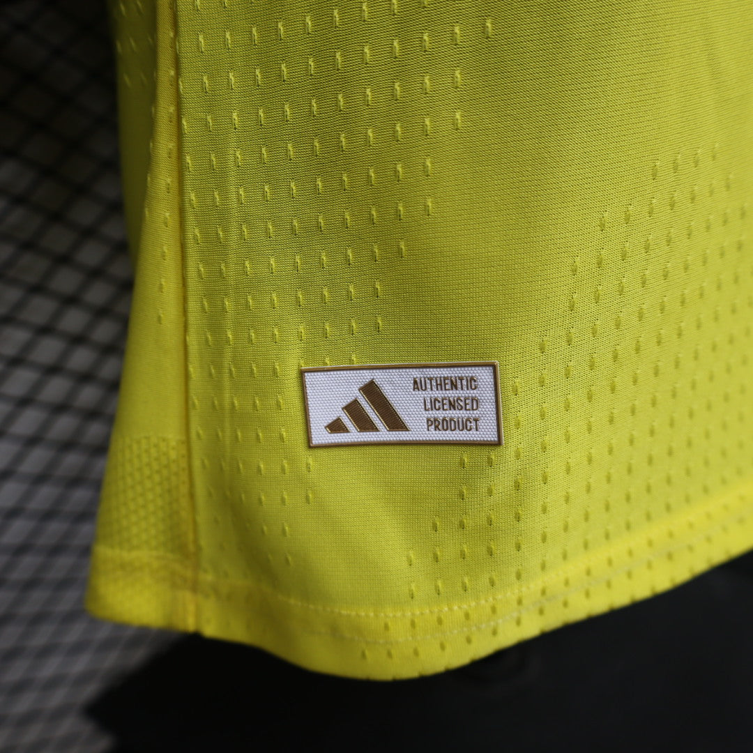 2026/2027 Player Version Al-Nassr Home （Ad-supported version）Football Shirt 1:1 Thai Quality topjersey