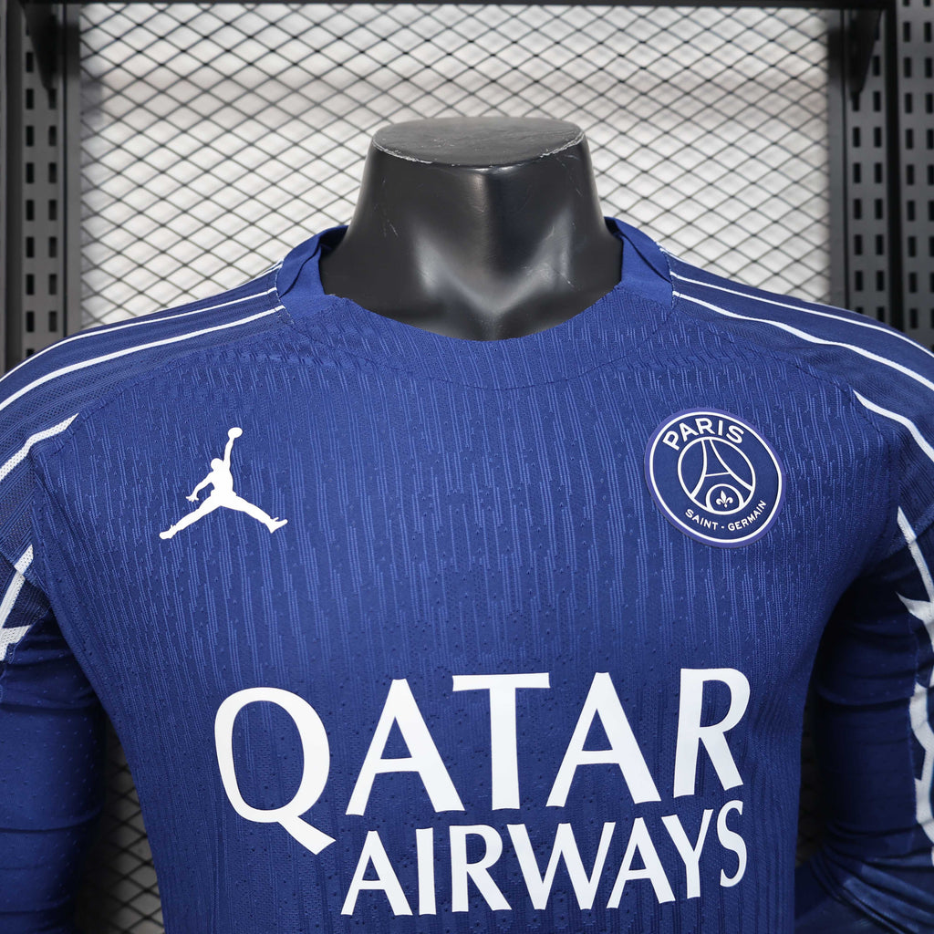 2024/2025 Long Sleeves  Paris Saint-Germain Fourth Away Player Version