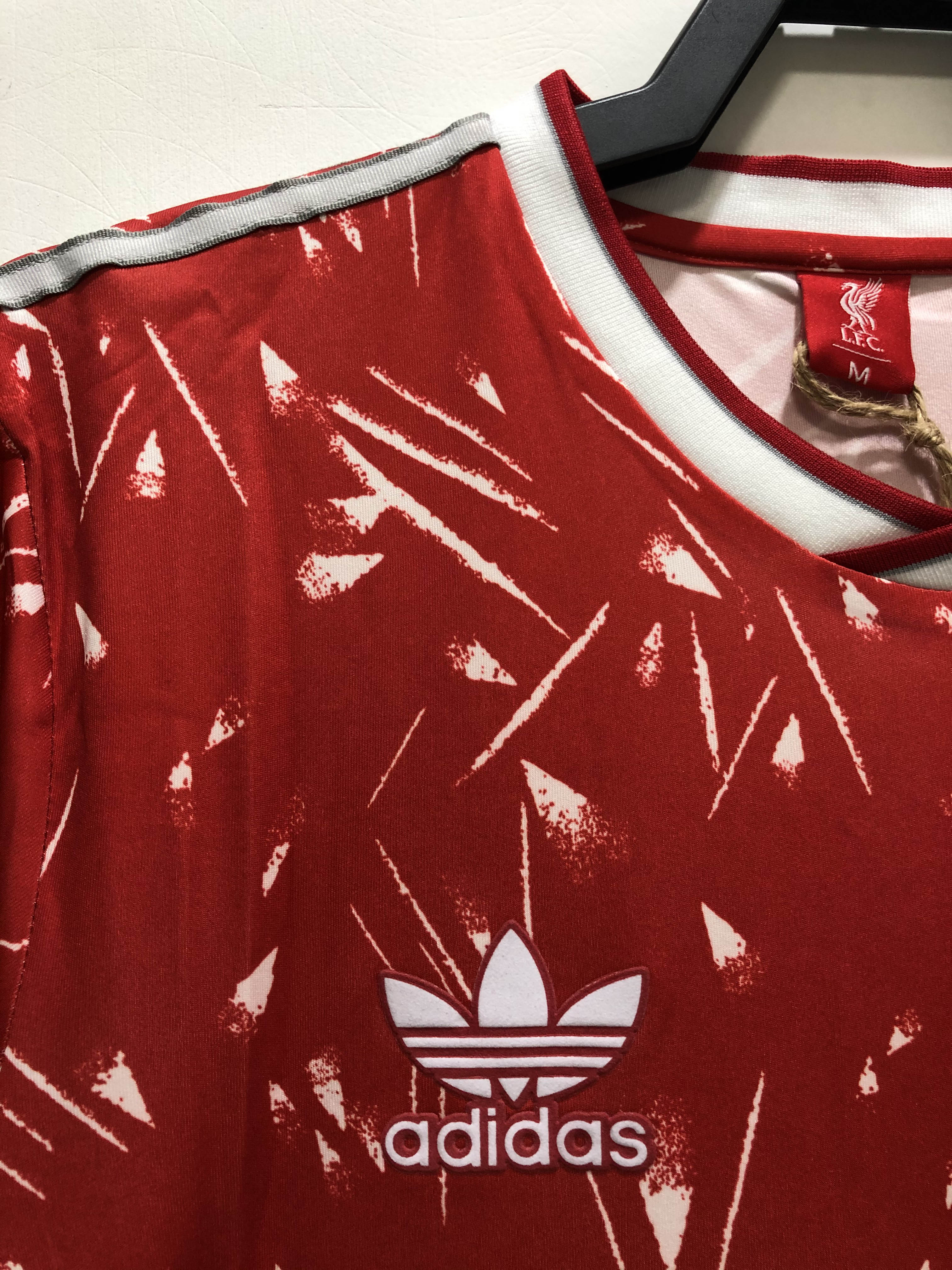 1989/1991 Retro Long Sleeve Liverpool Home