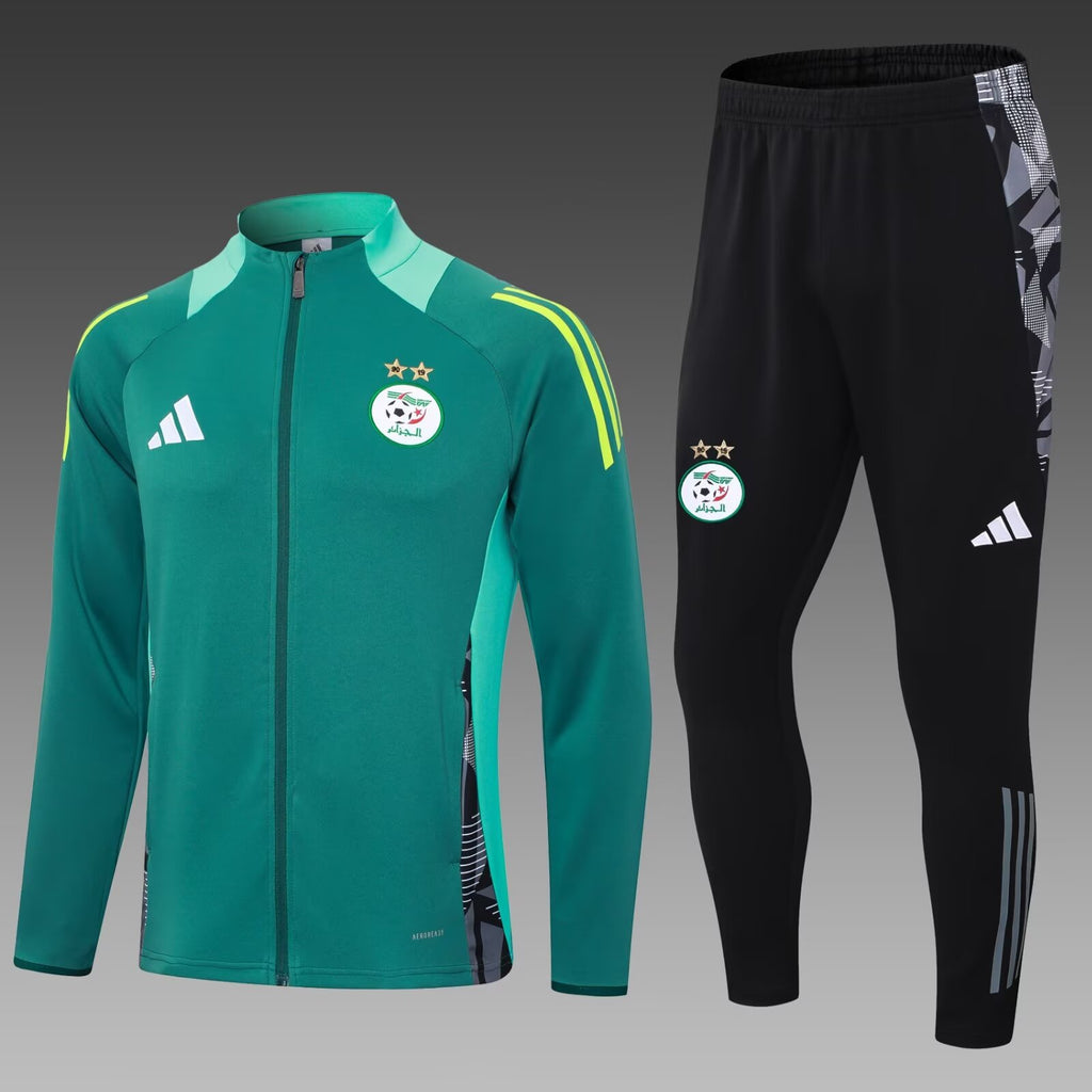 2024 Algeria Long Zipped Jacket Green