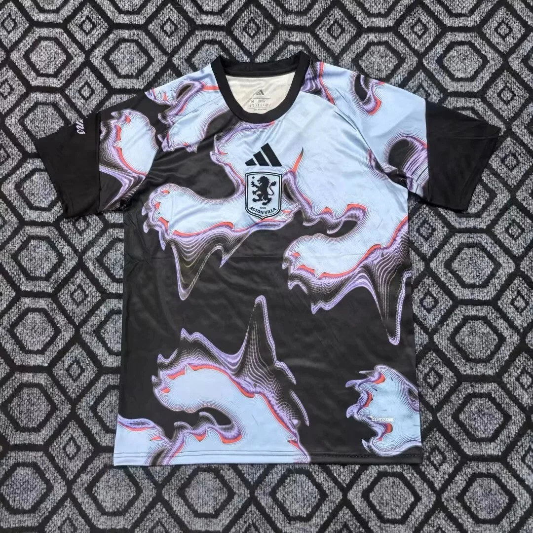 2026/2027 Aston Villa Training Black Football Shirt 1:1 Thai Quality