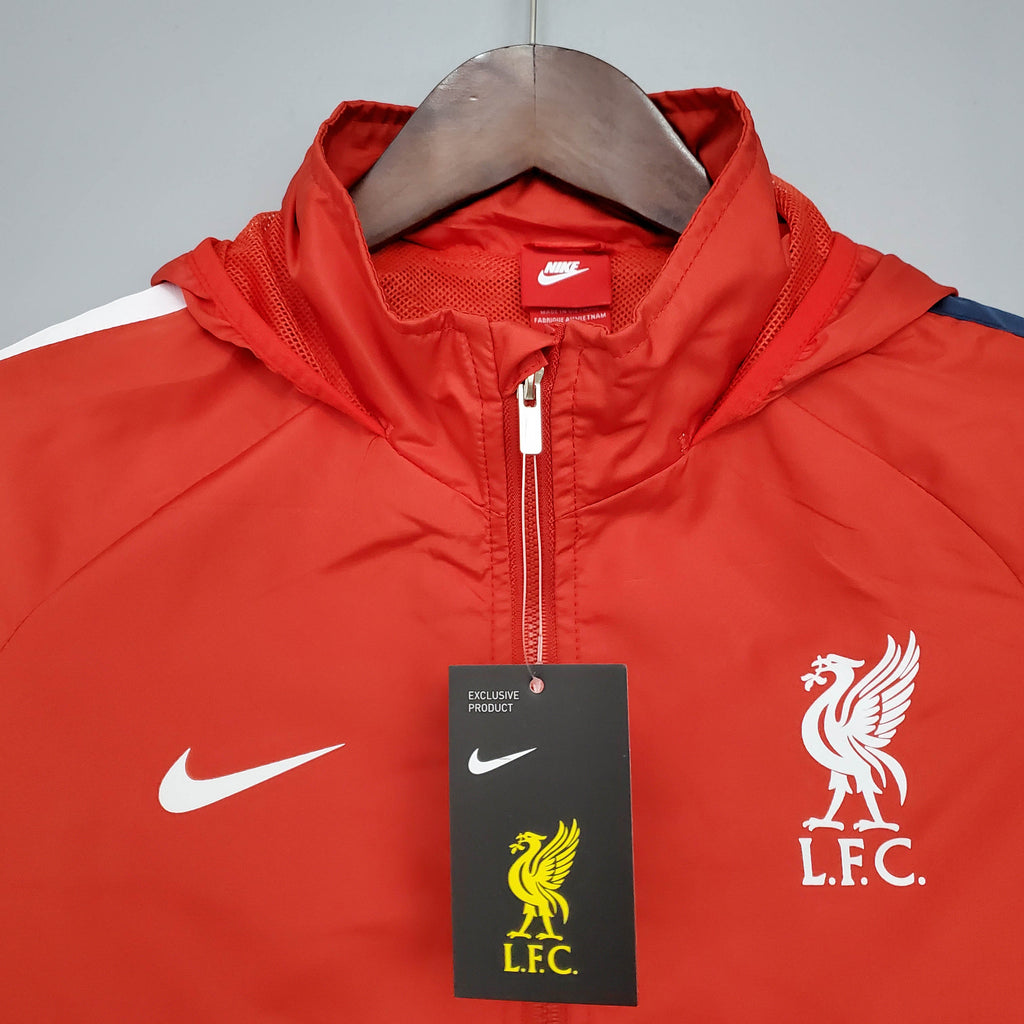 2021/2022 Liverpool Windbreaker Red