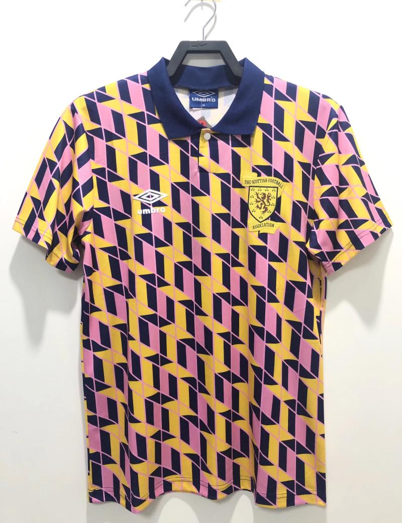1988-1989 Retro Scotland National Team Third Away