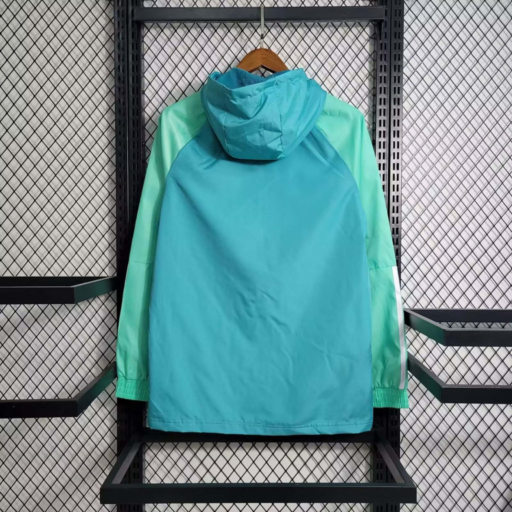 2023-2024 Arsenal  Windbreaker Light green